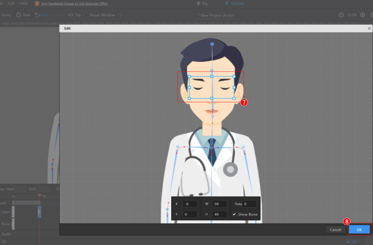 How to Add Facial Expressions Such as Winking and Talking - Mango ...